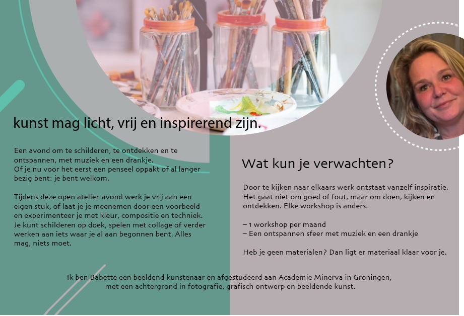 Workshop schilderen, collage & compositie