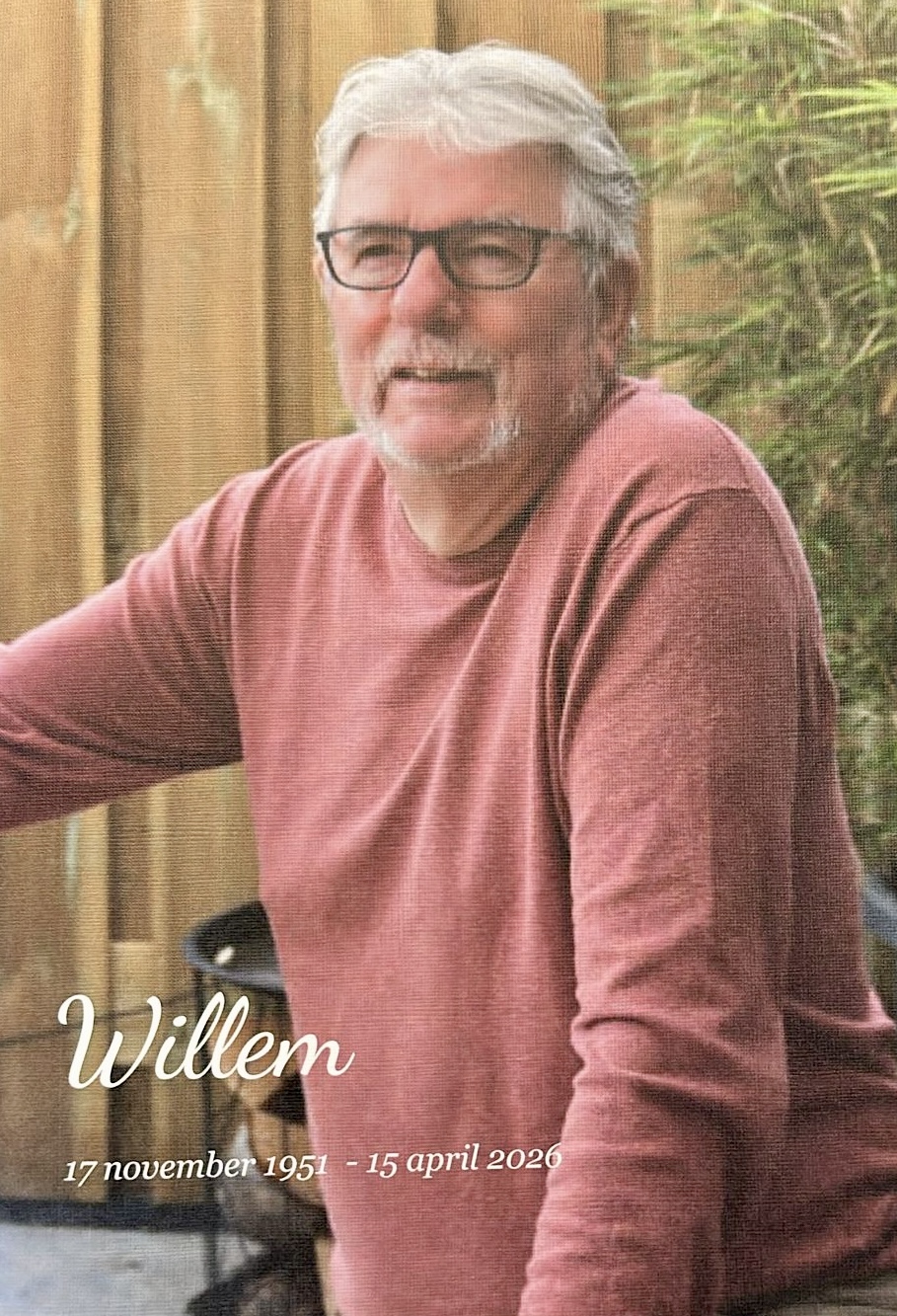 Im memoriam Willem Bogaard