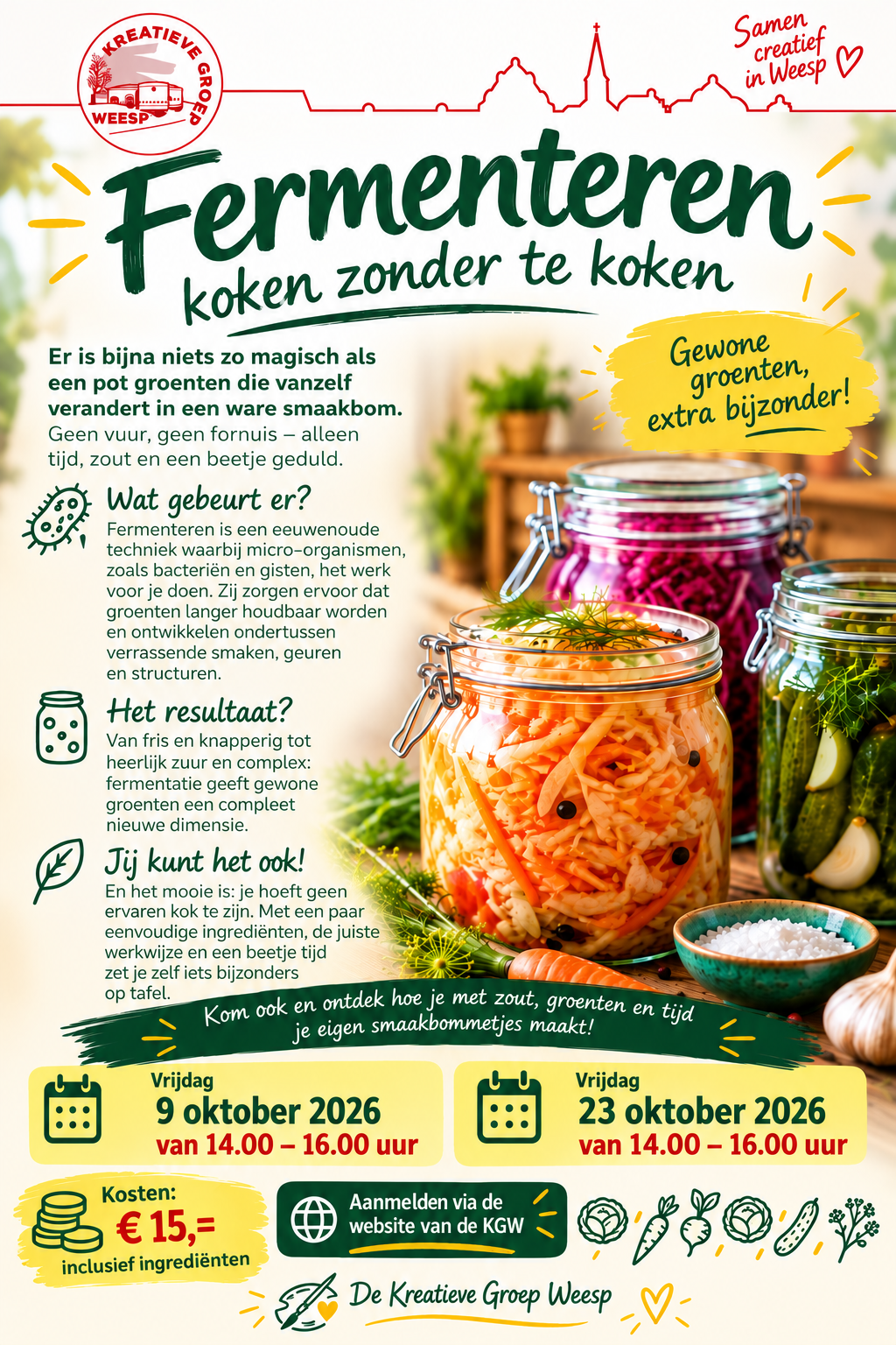 Nieuwe workshops!
